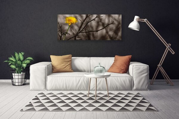 Obraz na plátne Vetva kvet 125x50 cm
