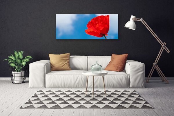 Obraz na plátne Tulipán 125x50 cm