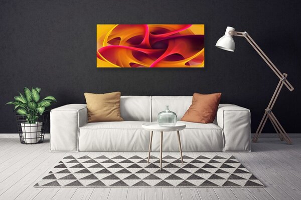 Obraz na plátne Abstrakcia umenie 125x50 cm