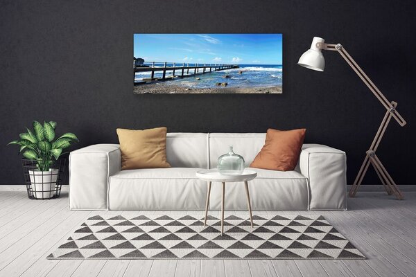 Obraz na plátne Oceán pláž príroda 125x50 cm