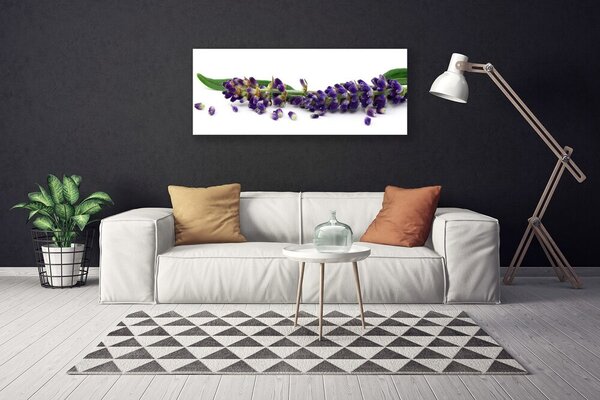 Obraz Canvas Levanduľa mŕtva príroda 125x50 cm