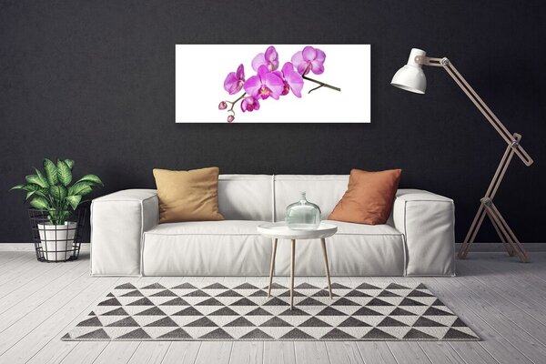 Obraz Canvas Vstavač orchidea kvety 125x50 cm