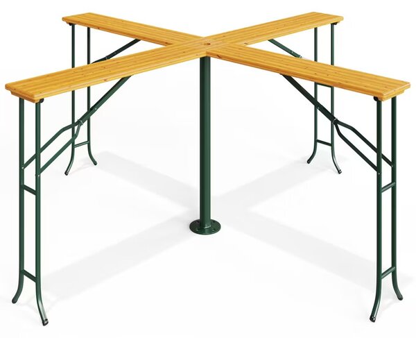 Barový stôl Quattro - 241x241x104 cm