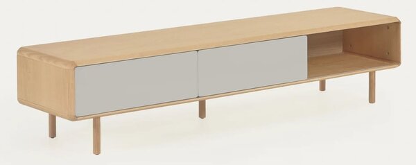 MUZZA Drevený TV stolík Marewa 180 x 41 cm
