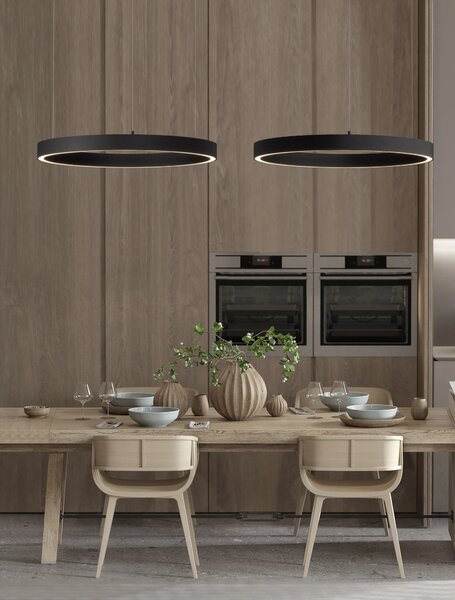 LED luster Sting 80 čierne