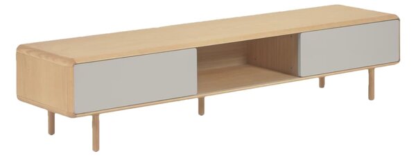 MUZZA Drevený TV stolík Marewa 180 x 41 cm