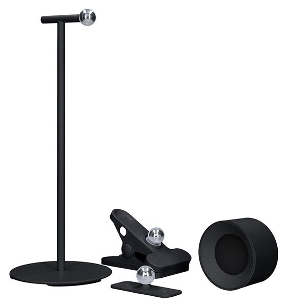 SOLIGHT LED nabíjacia lampička 3v1, 280lm, zmena CCT, stmievanie, čierna