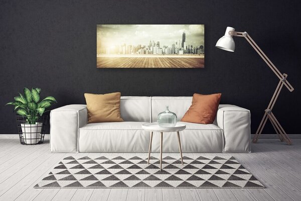 Obraz Canvas Mesto new york paneláky 125x50 cm