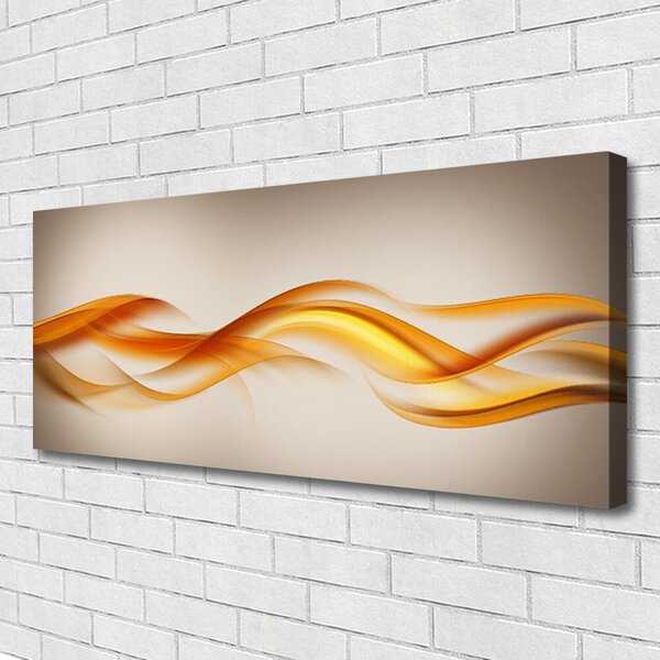 Obraz Canvas Abstrakcia vlny art umenie 125x50 cm