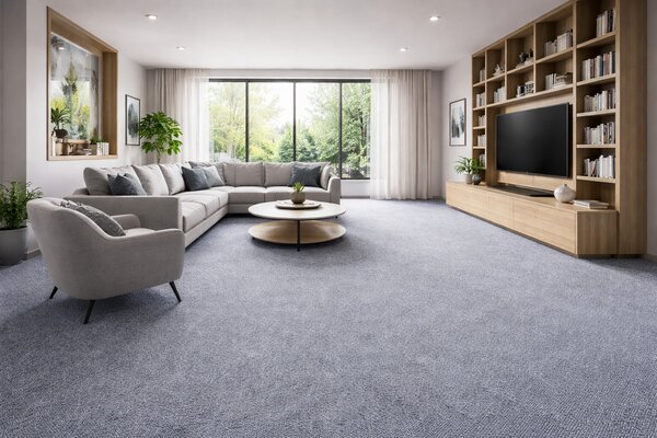 Condor Carpets, Metrážny koberec Rambo-Bet 73, na mieru, šíře 3m,4m,5m, šedá, filc, kuchyňa
