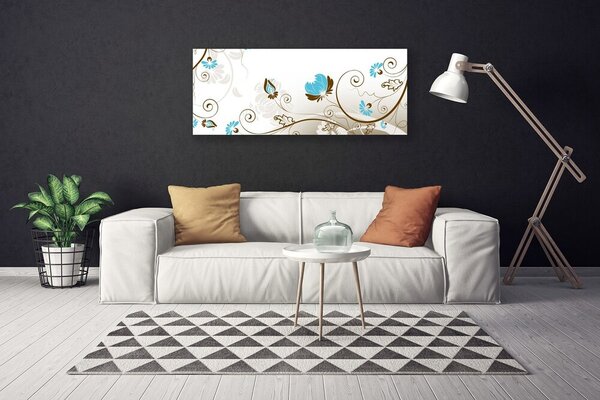Obraz Canvas Abstrakcia umenie 125x50 cm