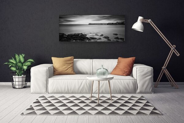 Obraz Canvas More kamene krajina 125x50 cm