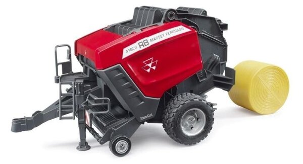 Bruder 2039 - Lis na okrúhle balíky Massey Ferguson RB 4180V