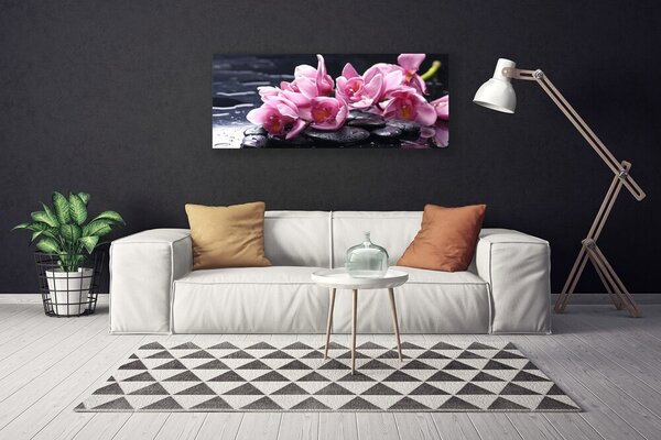 Obraz na plátne Kvet kamene rastlina 125x50 cm
