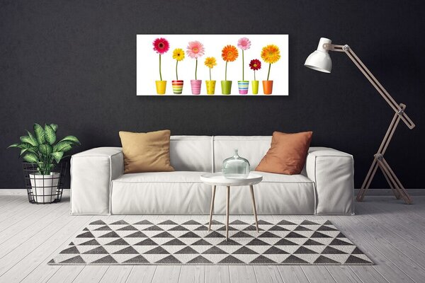 Obraz na plátne Kvety rastlina príroda 125x50 cm