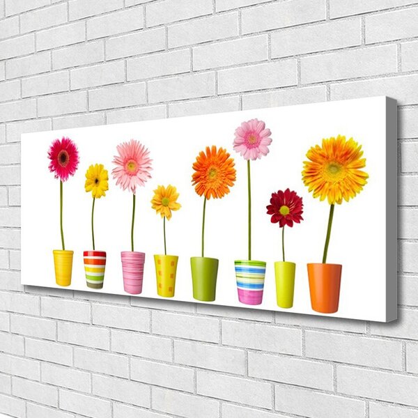Obraz na plátne Kvety rastlina príroda 125x50 cm