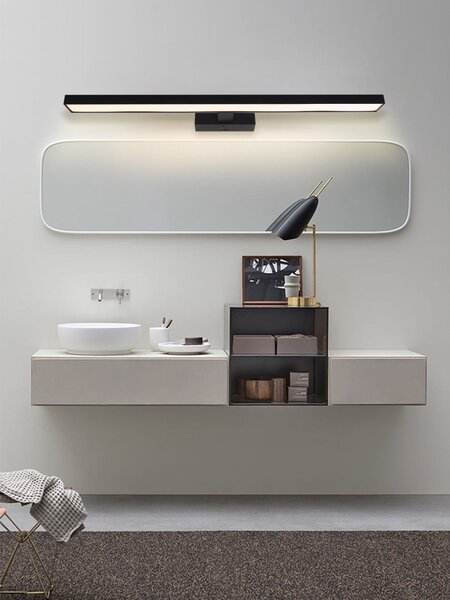 Immax NEO 07229L LED nástenné svietidlo nad zrkadlo PINNA | 34W integrovaný LED zdroj | 2378lm | 3000-6000K