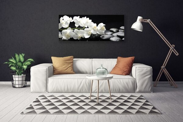 Obraz na plátne Kvet kamene rastlina 125x50 cm
