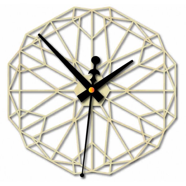 Geometrické hodiny na stenu I SENTOP PR0346