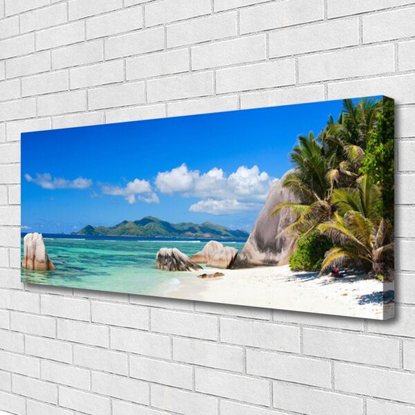 Obraz na plátne Oceán pláž príroda 125x50 cm
