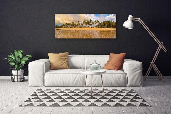 Obraz na plátne Pláž príroda 125x50 cm