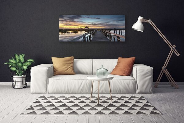 Obraz na plátne Most architektúra 125x50 cm