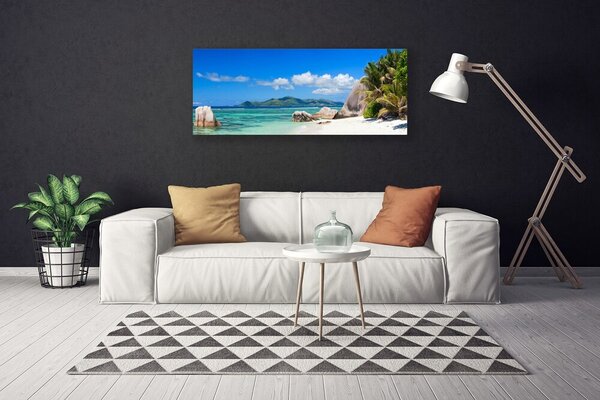 Obraz na plátne Oceán pláž príroda 125x50 cm