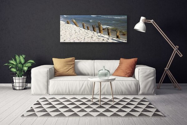 Obraz na plátne Pláž more príroda 125x50 cm
