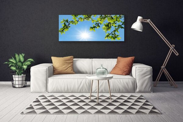 Obraz na plátne Slnko príroda 125x50 cm