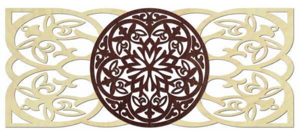 Elegantná mandala na stenu, skvelý doplnok interiéru I SENTOP PR0313-A
