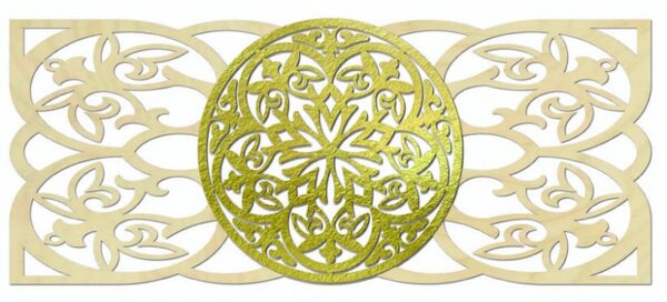 Elegantná mandala na stenu, skvelý doplnok interiéru I SENTOP PR0313-A