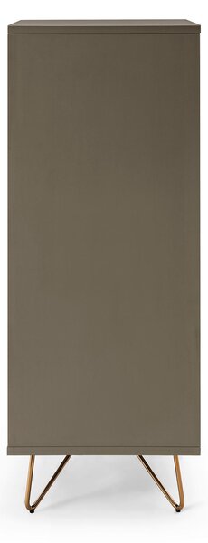 KOMODA, sivá, 45/110/40 cm Livetastic - Komody, Online Only