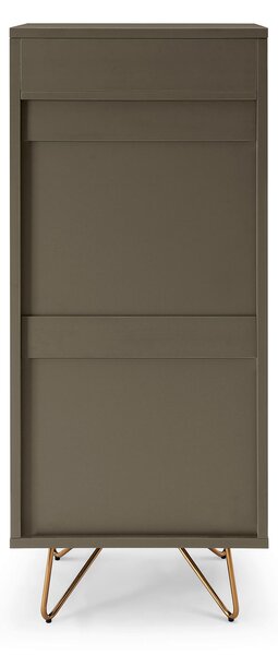 KOMODA, sivá, 45/110/40 cm Livetastic - Komody, Online Only
