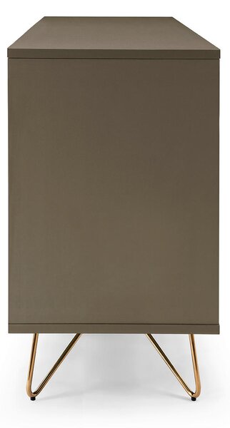 KOMODA, sivá, 120/70/40 cm Livetastic - Komody, Online Only