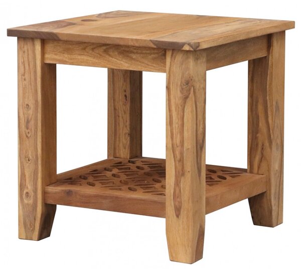 Odkladací stolík Mira 45x45x45 indický masív palisander