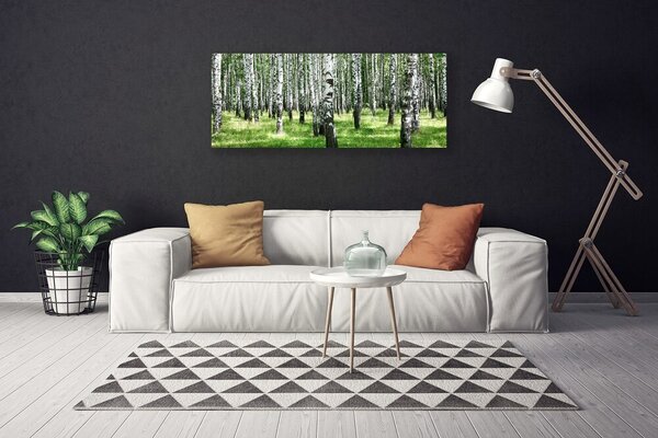 Obraz Canvas Les tráva rastlina príroda 125x50 cm