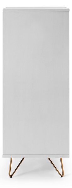 KOMODA, biela, 45/110/40 cm Livetastic - Komody, Online Only