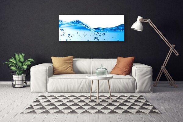 Obraz Canvas Voda umenie 125x50 cm