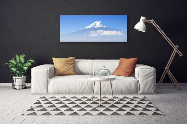 Obraz Canvas Hory mraky neba príroda 125x50 cm