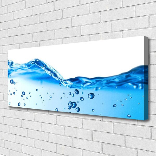 Obraz Canvas Voda umenie 125x50 cm