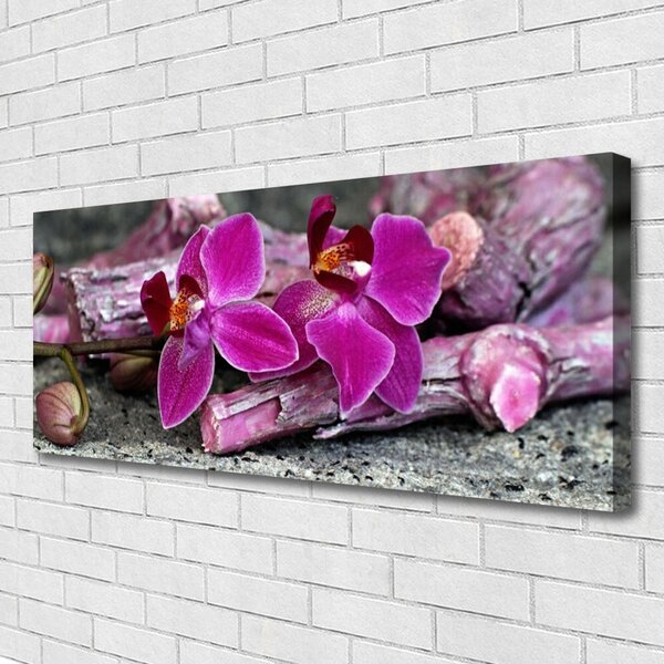 Obraz Canvas Drevo kvety rastlina príroda 125x50 cm