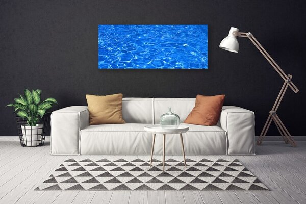 Obraz Canvas Voda umenie 125x50 cm