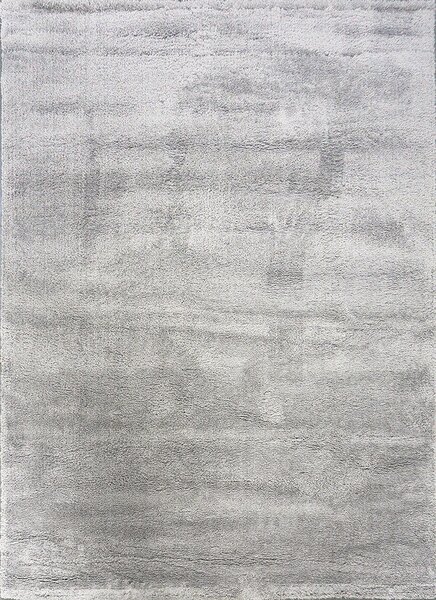 Koberec Microsofty 8301 Light Grey – sivý shaggy obdĺžnik Rozmer: 120x180 cm