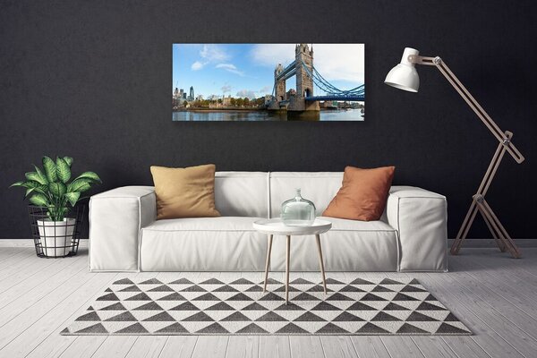 Obraz Canvas Most londýn architektúra 125x50 cm