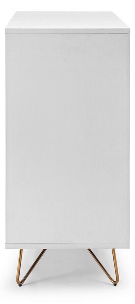 KOMODA, biela, 90/90/40 cm Livetastic - Komody, Online Only