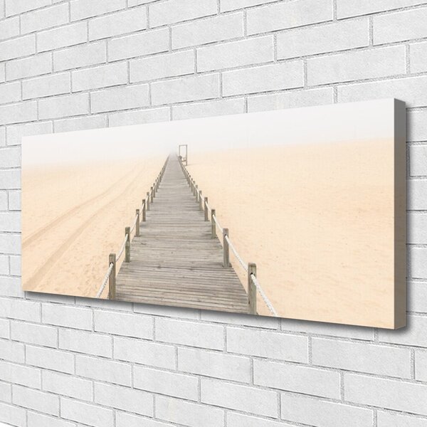 Obraz Canvas Most písek architektúra 125x50 cm