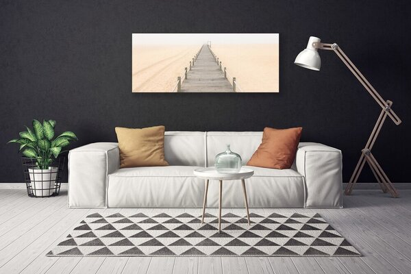 Obraz Canvas Most písek architektúra 125x50 cm
