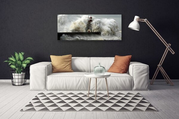 Obraz Canvas Maják krajina 125x50 cm