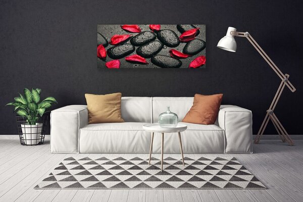 Obraz Canvas Plátky kamene umenie 125x50 cm