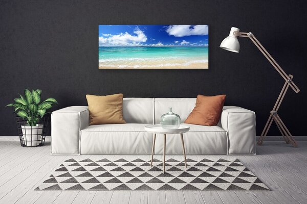 Obraz Canvas More pláž príroda 125x50 cm